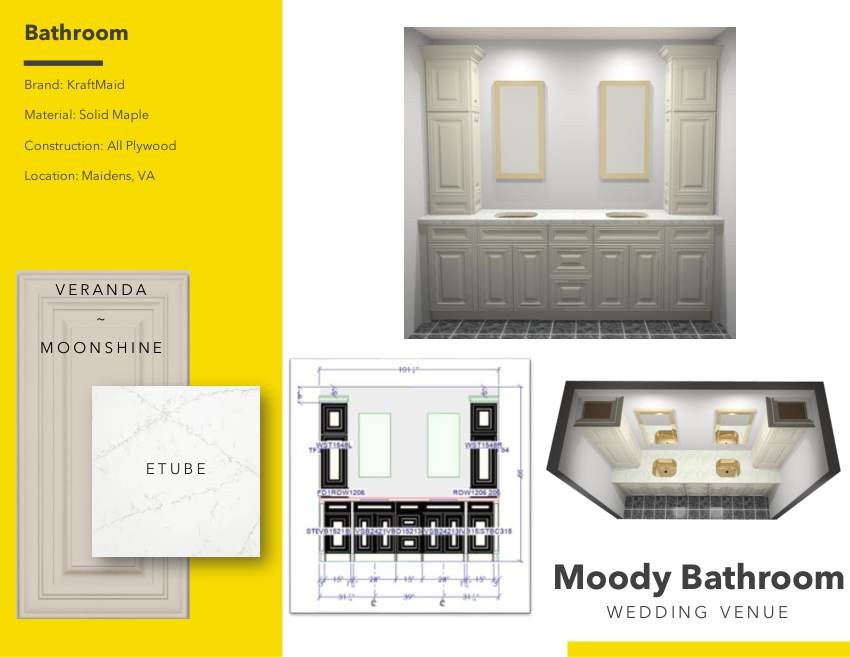 Moody Bathroom